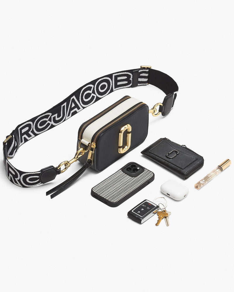 Marc Jacobs Marc Jacobs The Cow Haircalf Snapshot Mocha Multi Mocha Multi