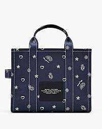 Marc Jacobs Marc Jacobs The Bandana Canvas Medium Tote Bag Navy Multi Navy Multi