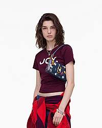 Marc Jacobs Marc Jacobs The Trinket Snapshot Convertible Shoulder Bag Navy Multi Navy Multi