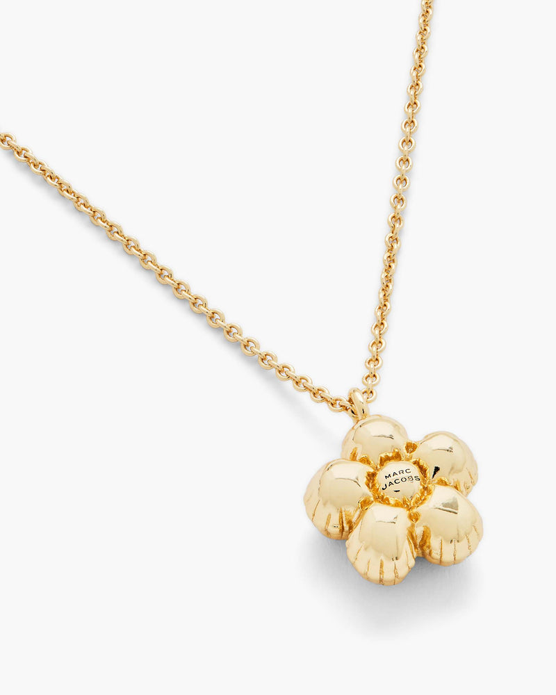 Marc Jacobs Marc Jacobs The Daisy Balloon Necklace Light Antique Gold Light Antique Gold