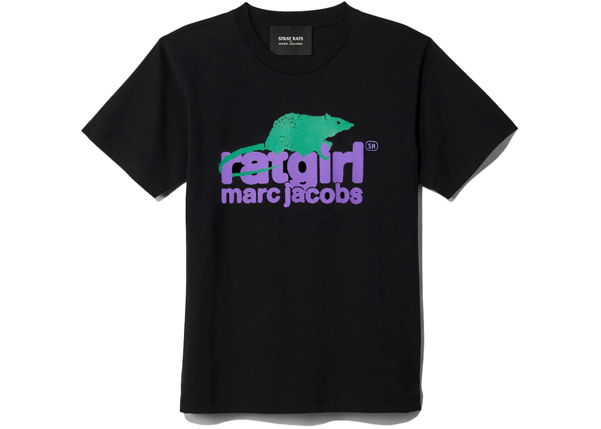 Marc Jacobs x Stray Rats The T-Shirt Black
