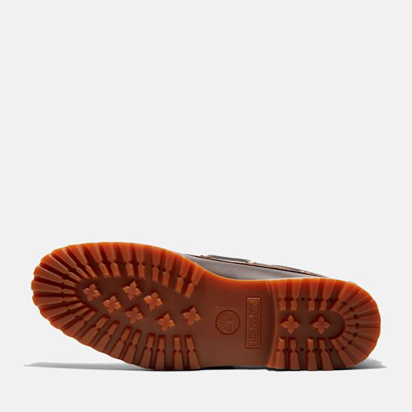Timberland Authentic 3-Eye Lug Handsewn Boat Shoe Brown Men'S
