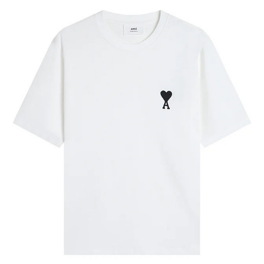 AMI Paris Ami de Coeur T-Shirt White