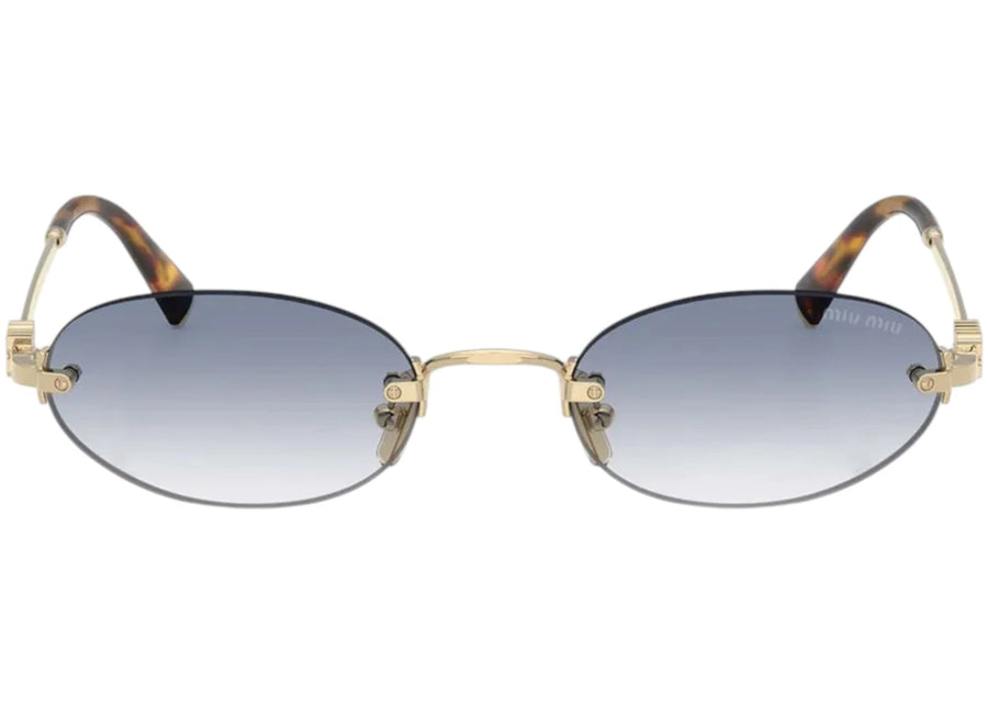 Miu Miu Logo Sunglasses Indigo (0MU A54S ZVN80O)