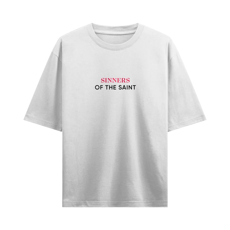 Myugen Sinners Of The Saint Oversized T-Shirt White