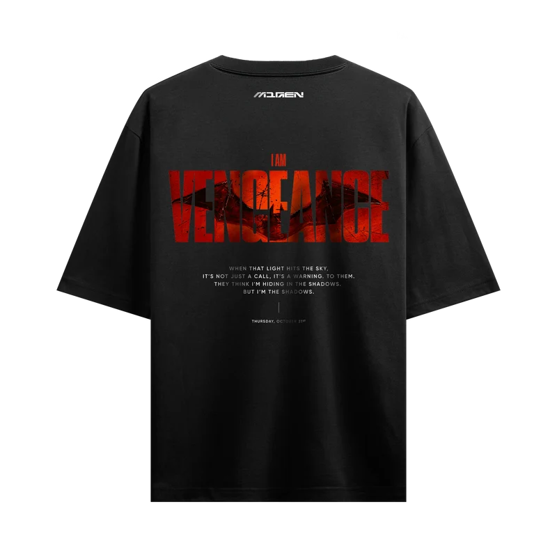 Myugen Vengeance Oversized T-Shirt Black