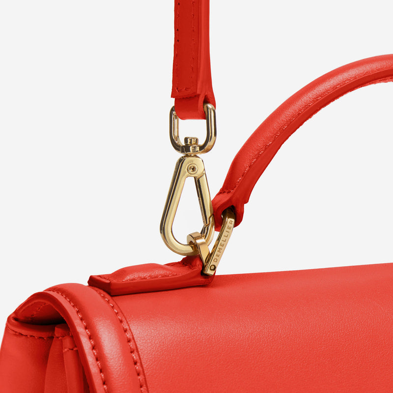 DeMellier The Paris poppy red smooth