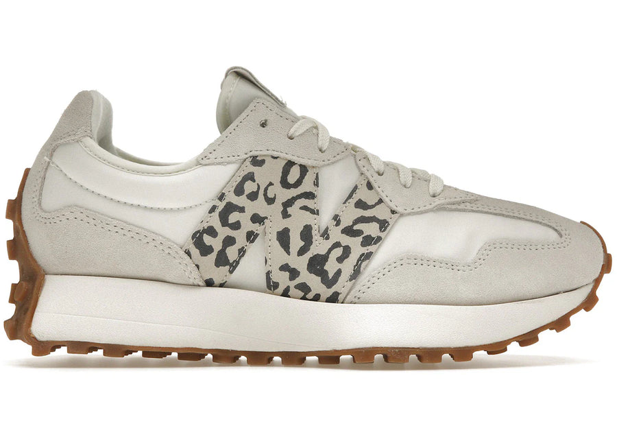 New Balance 327 Sea Salt Leopard Pantera Womens