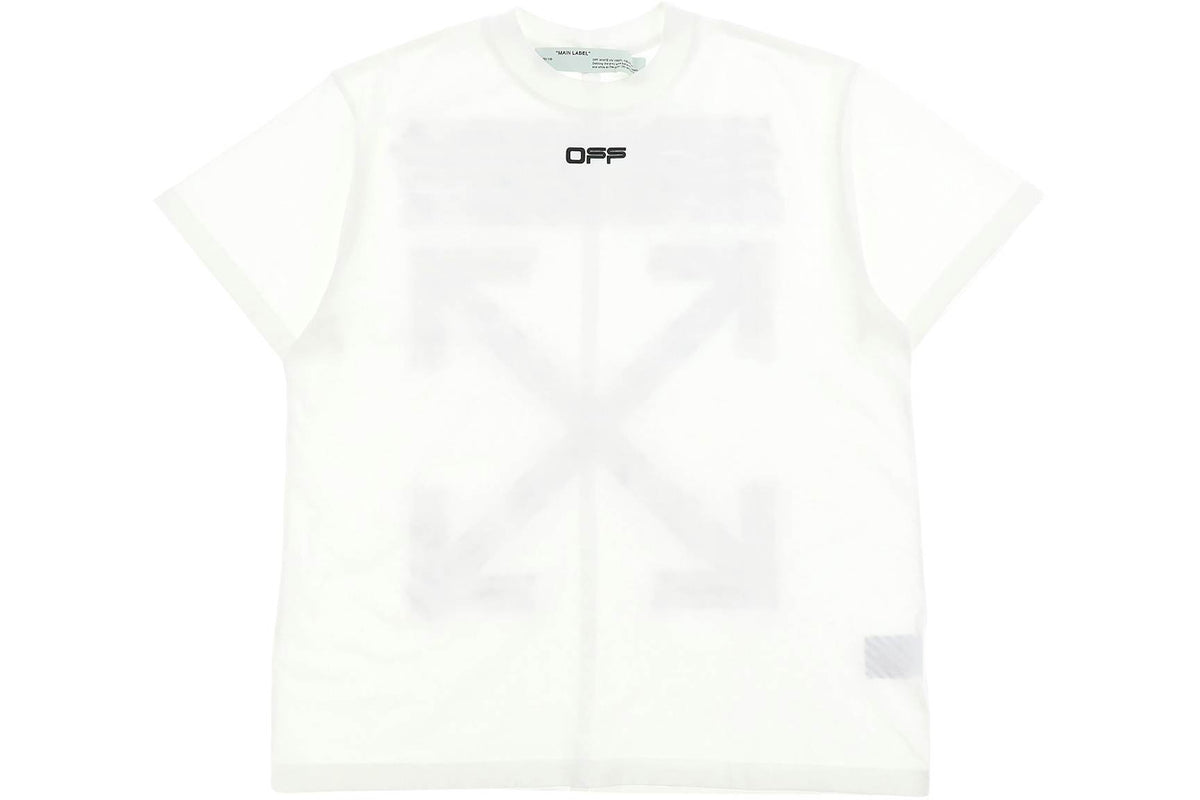 OFF-WHITE Oversized Fit Airport Tape T-Shirt White