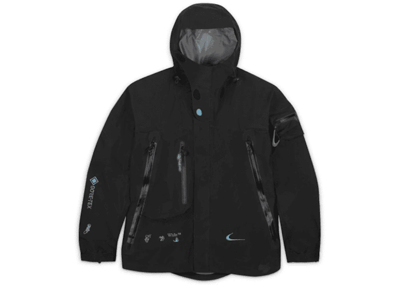 Off-White x Nike 007 Gore-Tex Jacket (Asia Sizing) Black