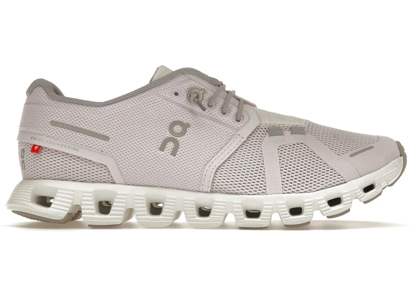 On Running Cloud 5 Lily Pink Frost Womens