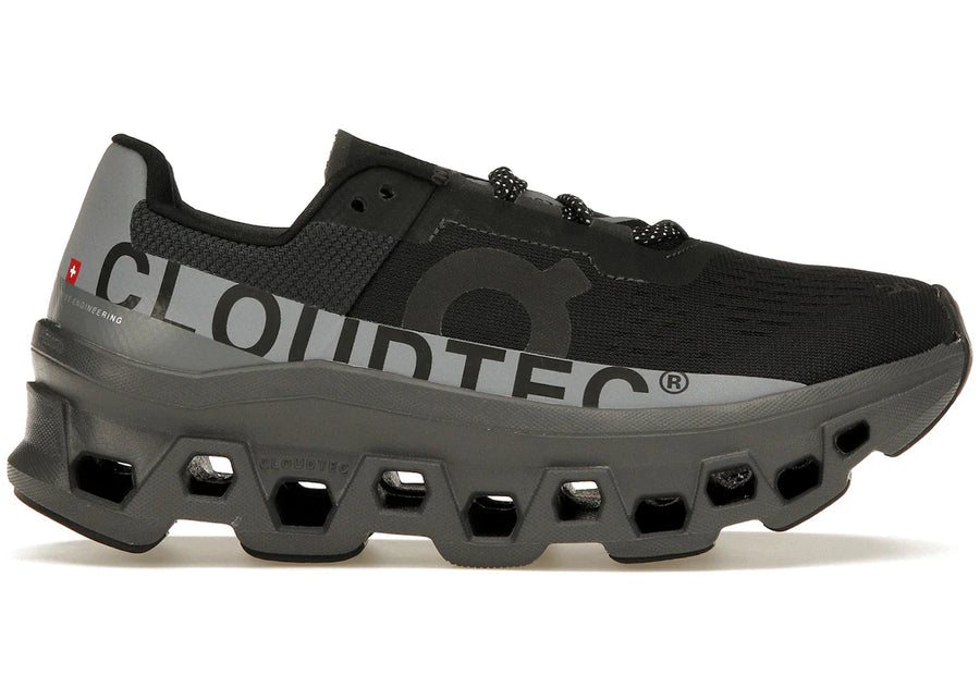 On Running Cloudmonster Lumos Black Womens