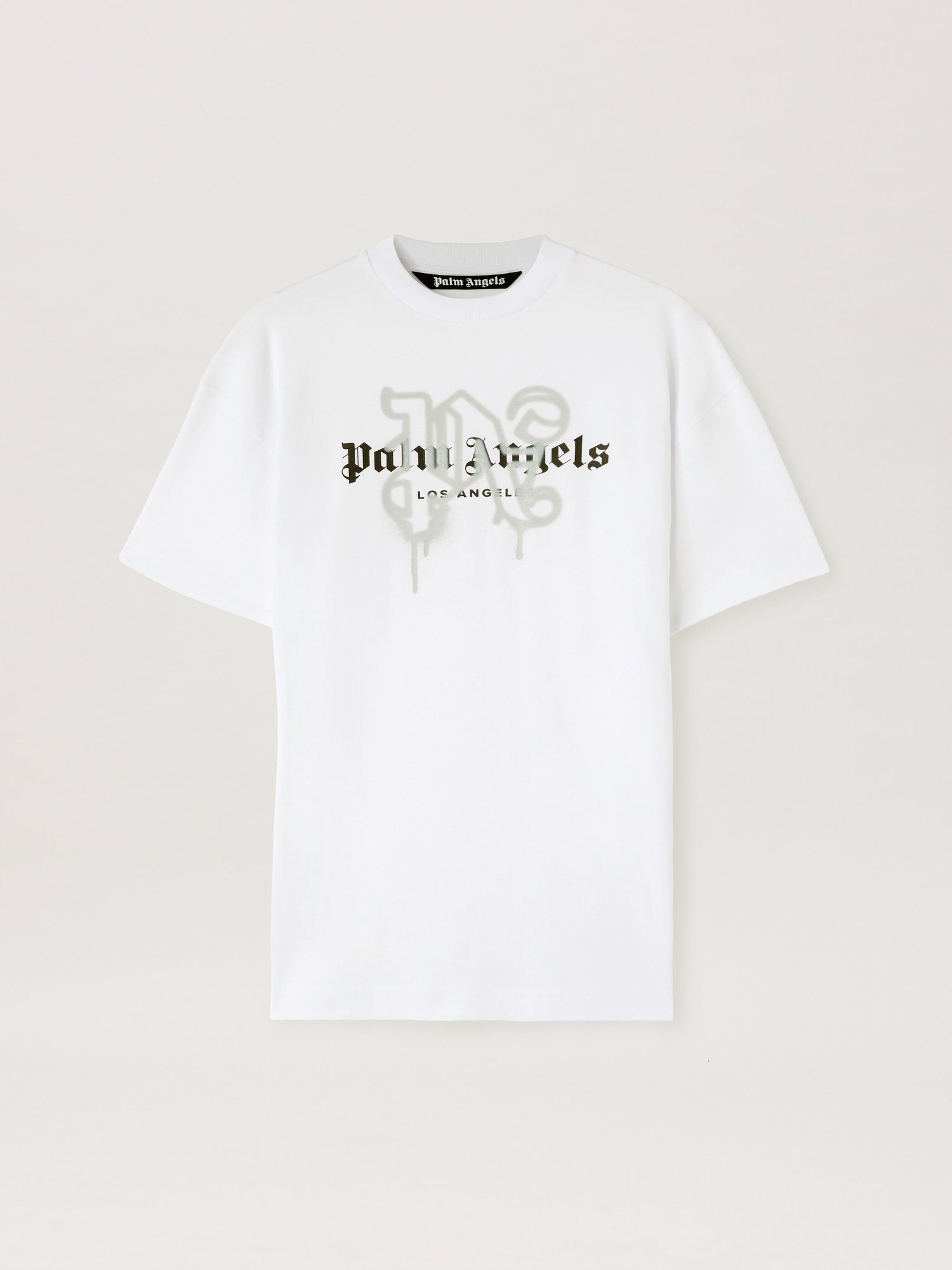 LA MONOGRAM SPRAY T-Shirt WHITE