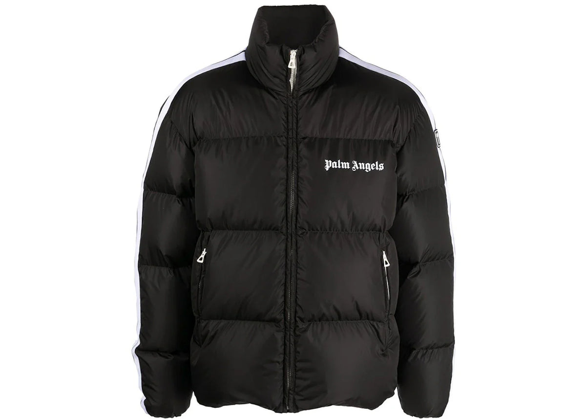 Palm Angels Classic Track Down Jacket Black/White