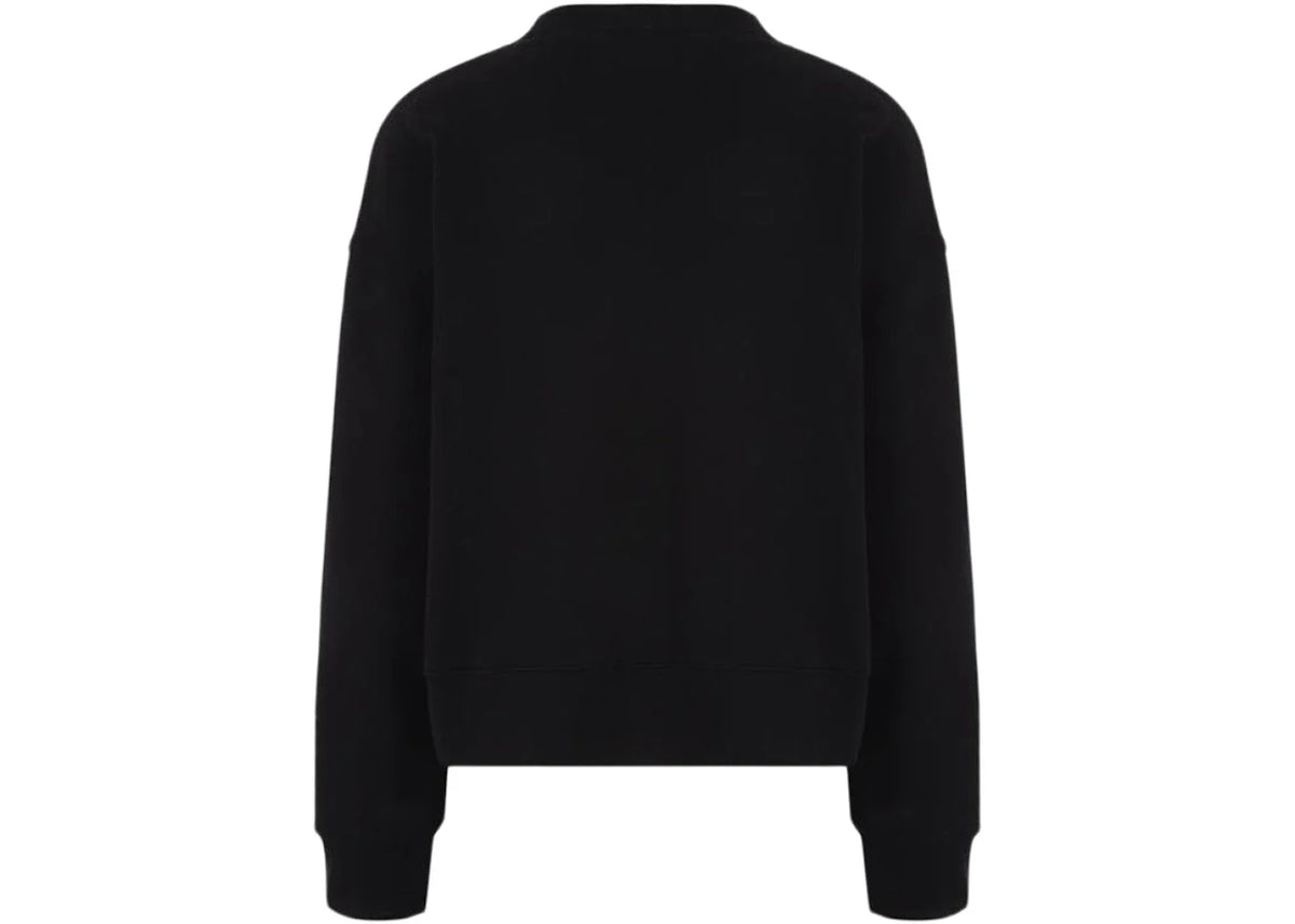 Palm Angels Sketchy Jersey Sweatshirt Black