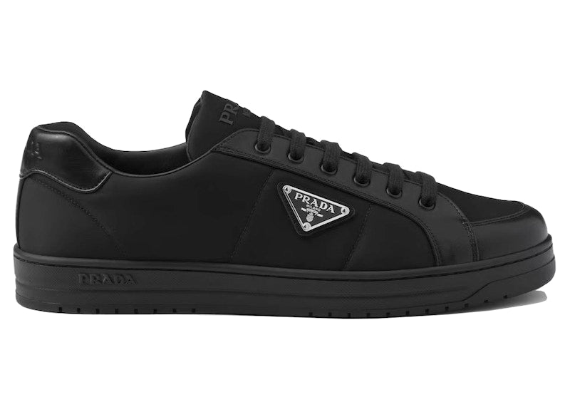 Prada Downtown Low Top Re-Nylon Sneakers Black