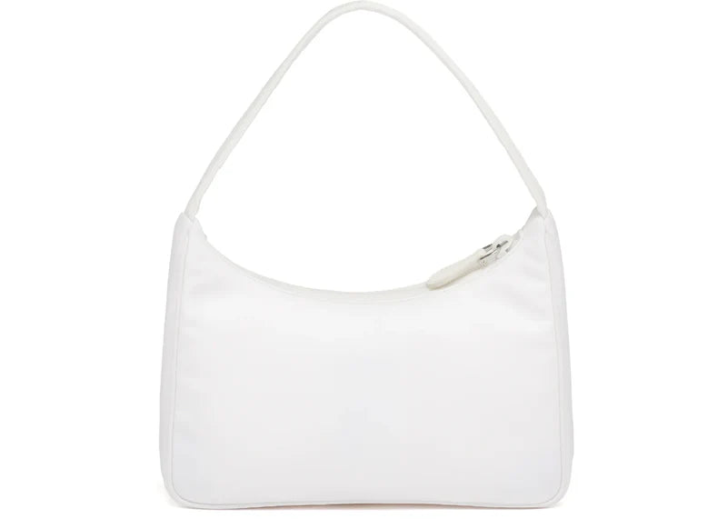 Prada Re-Edition 2000 Nylon Mini Bag White