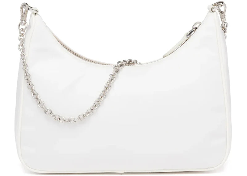 Prada Re-Edition 2005 Nylon Bag White