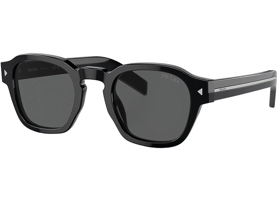 Prada Square Sunglasses Black Pr_A16S_16K731_49Mm