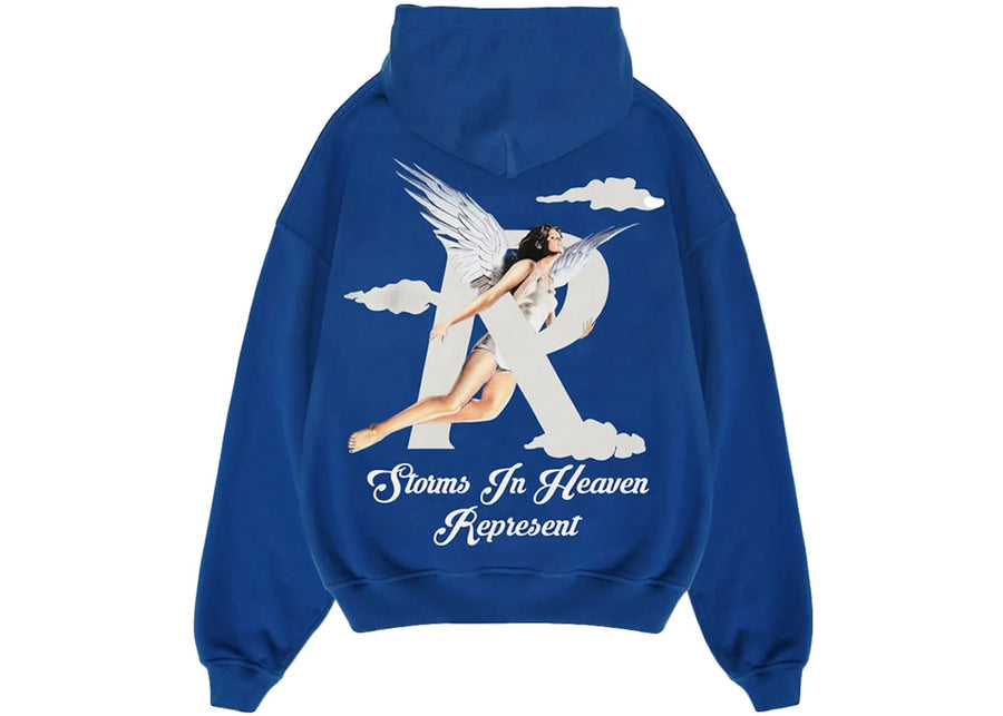 Represent Storms In Heaven Hoodie Cobalt
