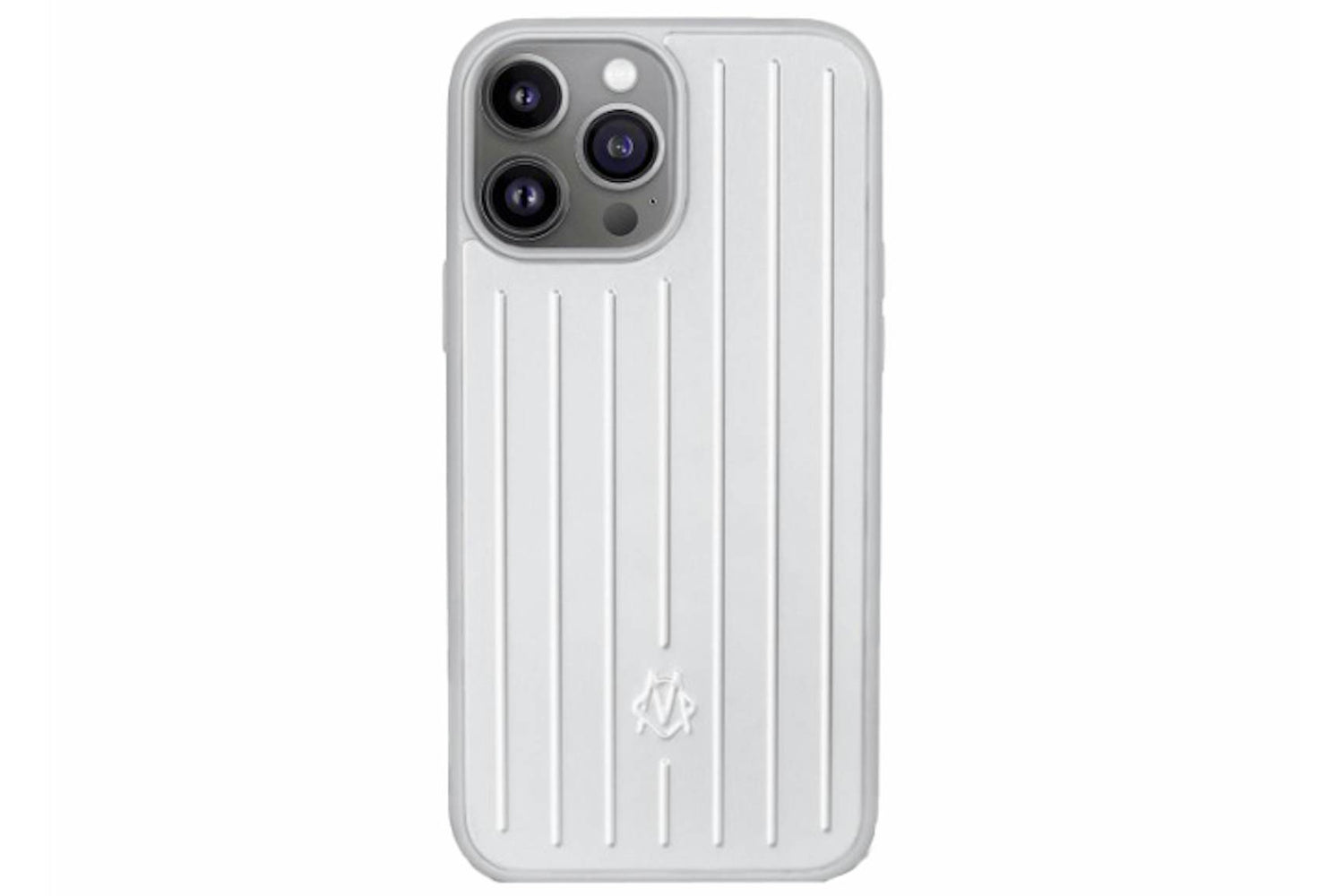 Rimowa iPhone 13 Pro Max Aluminium Cover Silver