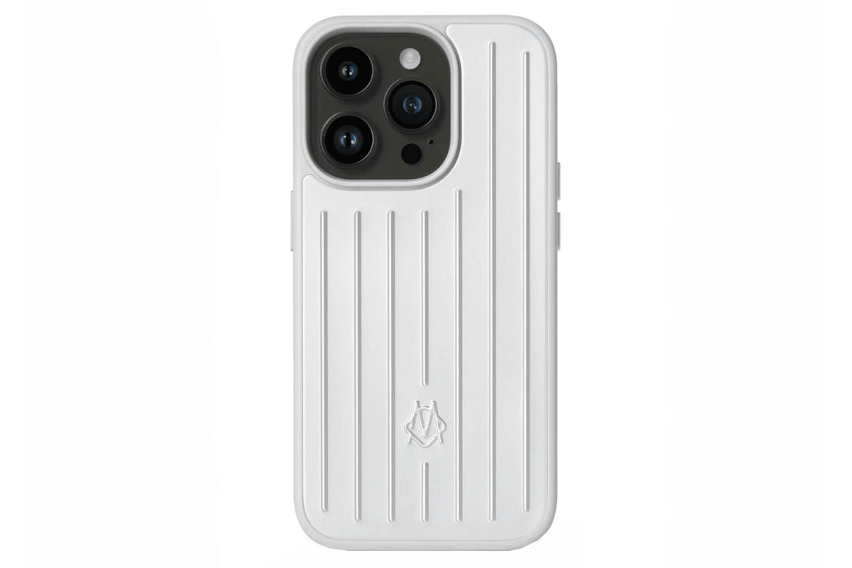 Rimowa iPhone 14 Pro Aluminium Cover Silver
