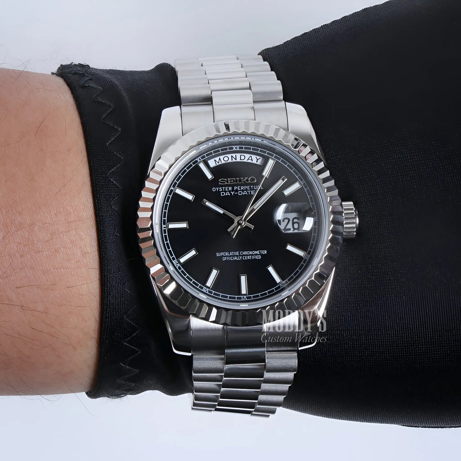 Seikojust Daydate Classic Black