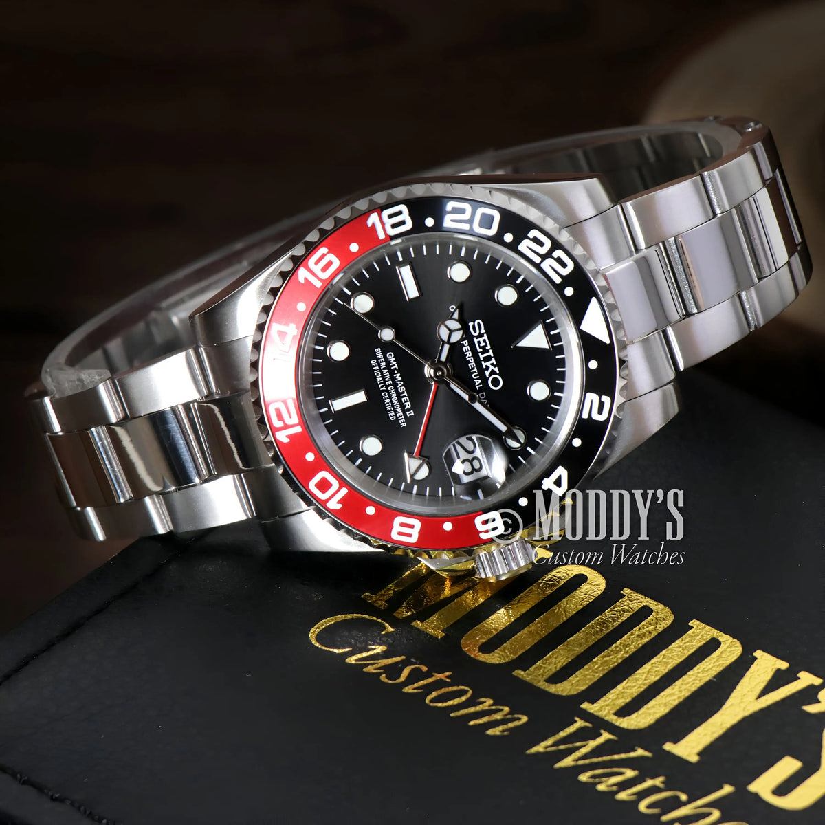 Seiko Mod GMT "Coke"