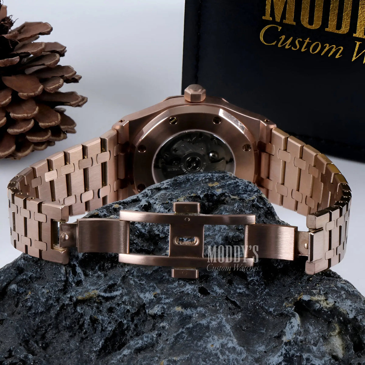 Royal Seikoak Rose Gold Black
