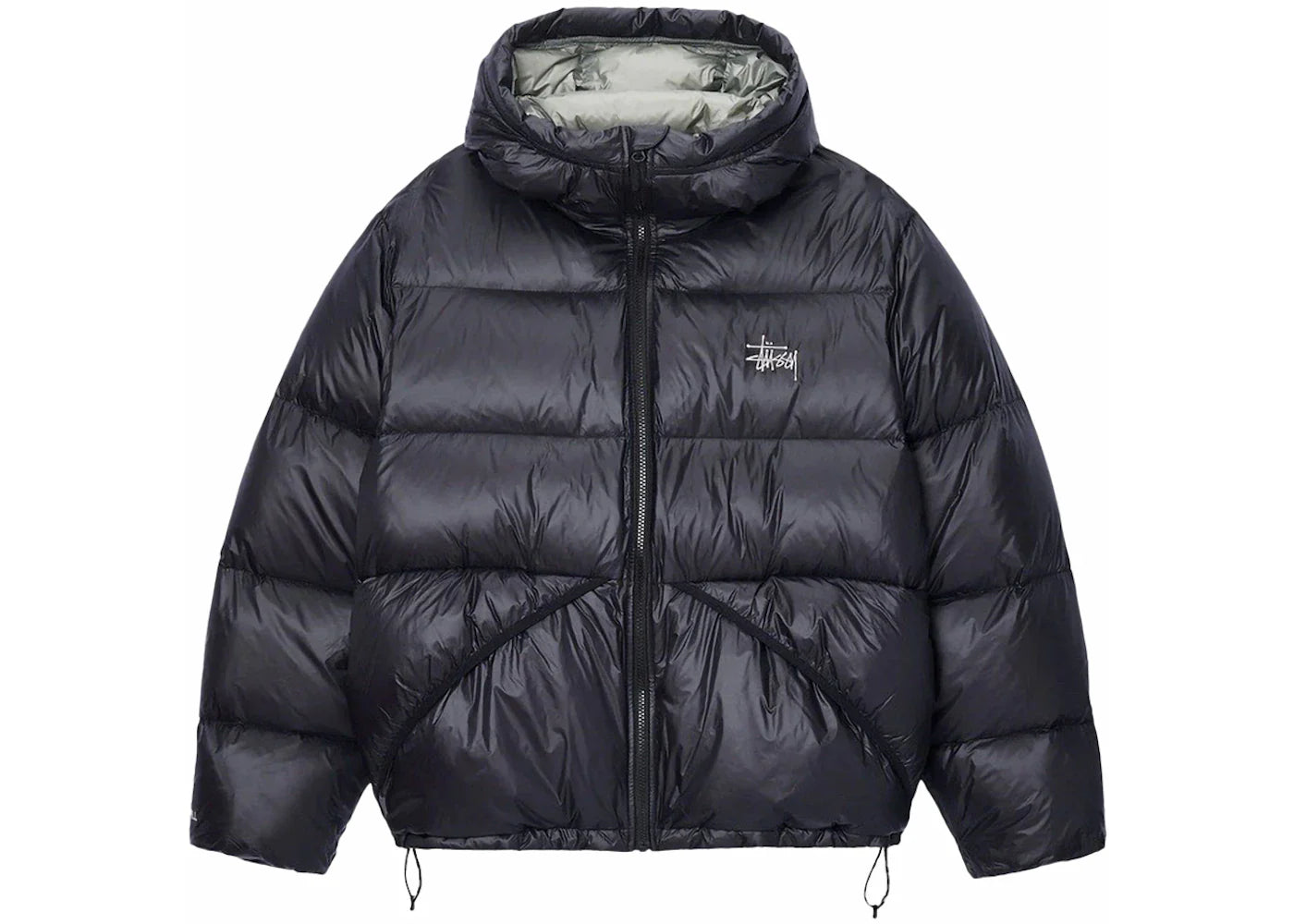 Stussy Micro Ripstop Down Parka Phantom Black
