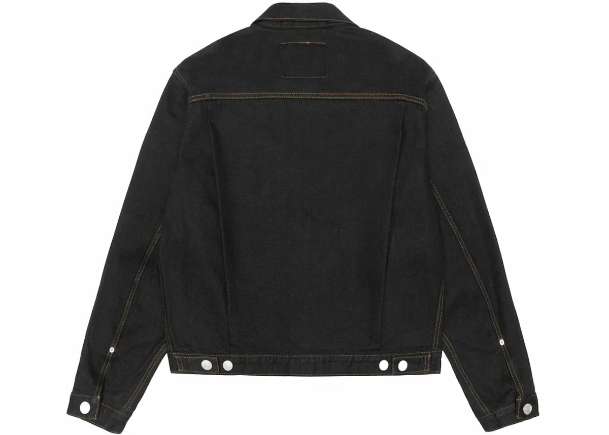 Stussy x Levi'S Crispy Rinse Trucker Jacket Black/Brown