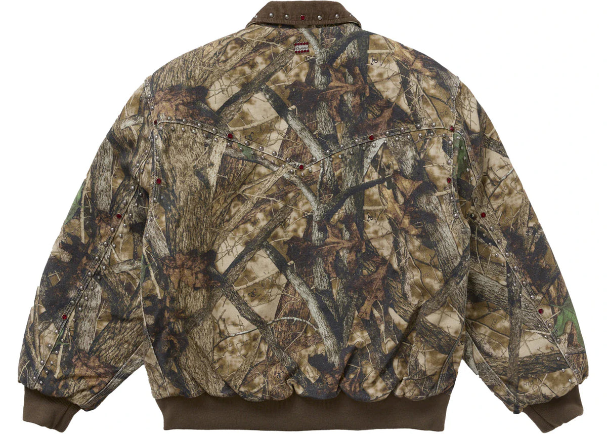 Supreme B.B. Simon Studded Work Jacket Truetimber Htc Fall Camo