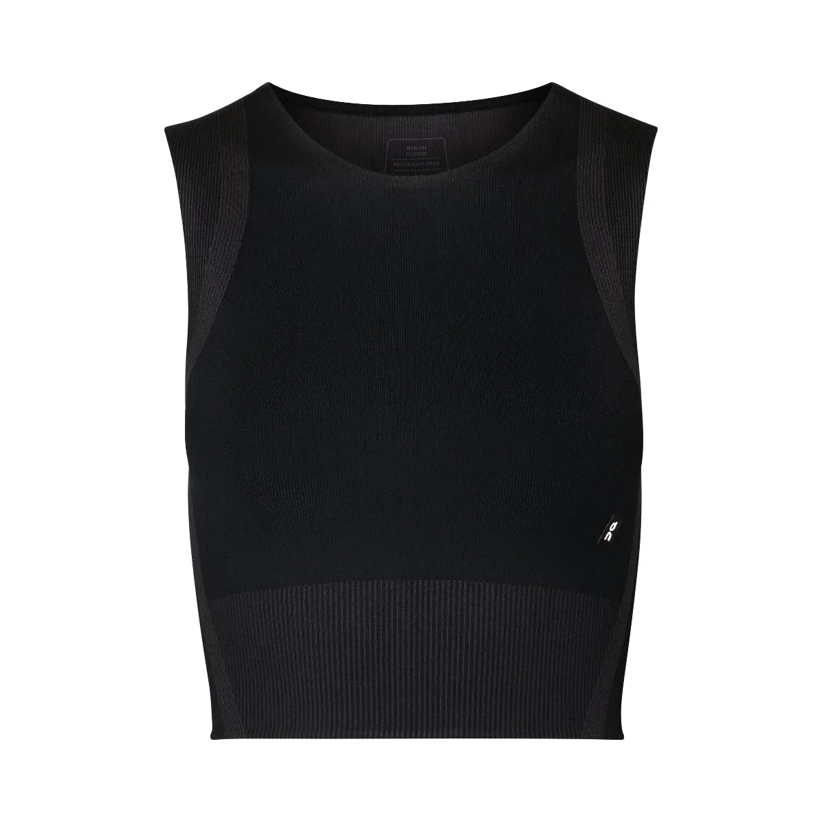 On Studio Knit Crop Black Eclipse
