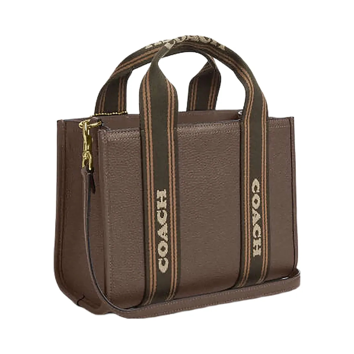 Coach Smith Tote Bag 24 Pebbled Leather-Gold-Dark Stone