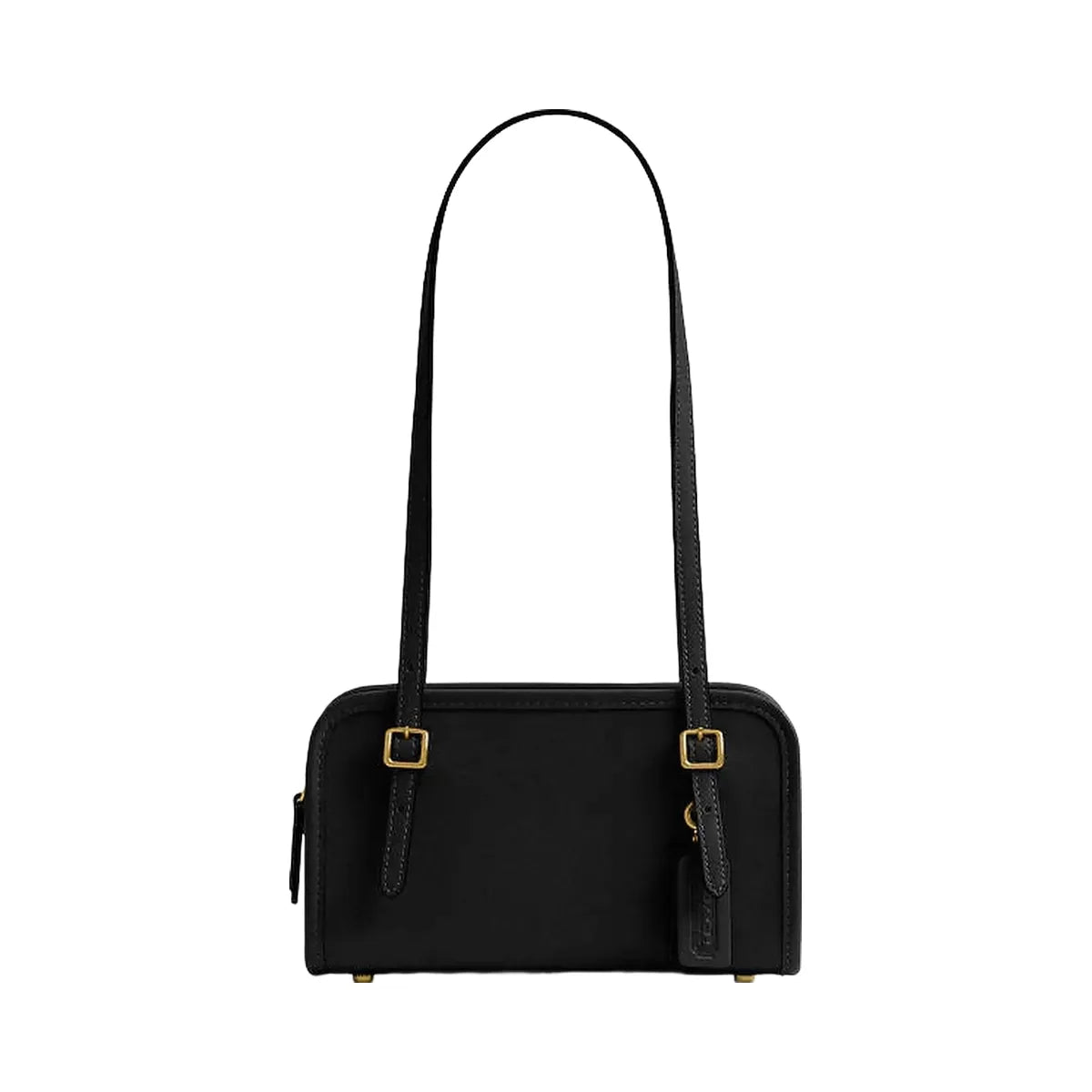 Coach Swing Zip Bag 20 Brass-Black
