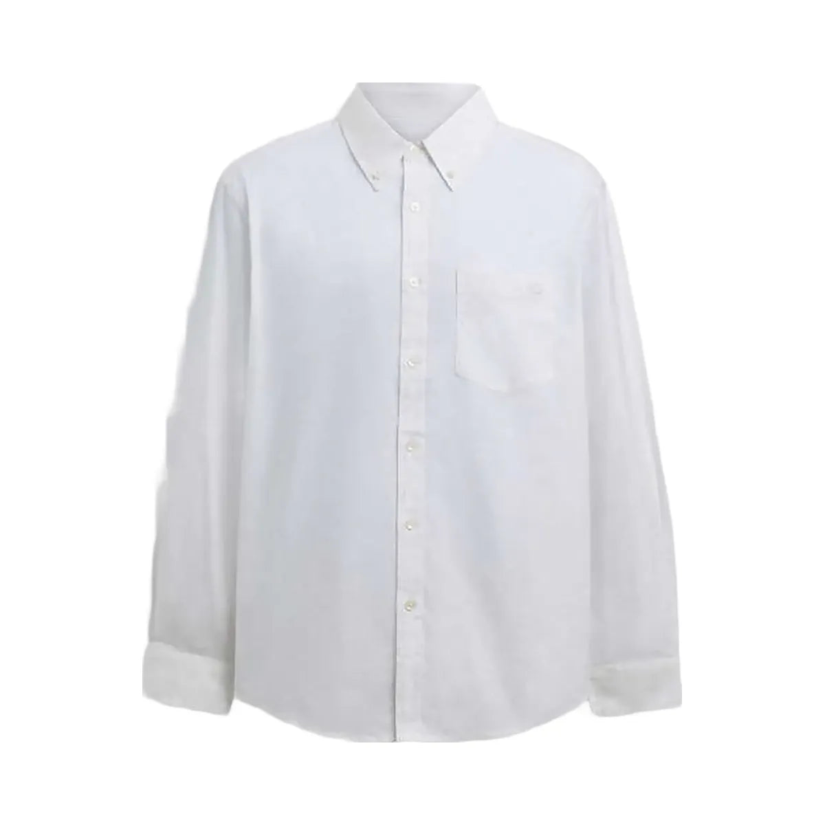 Coach Long Sleeve Button Down Shirt White