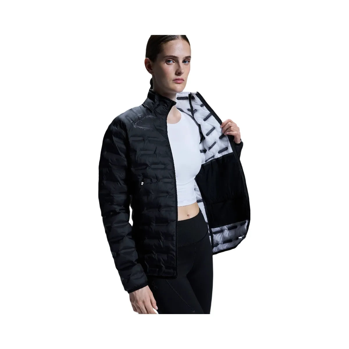 On Switch Jacket Black White