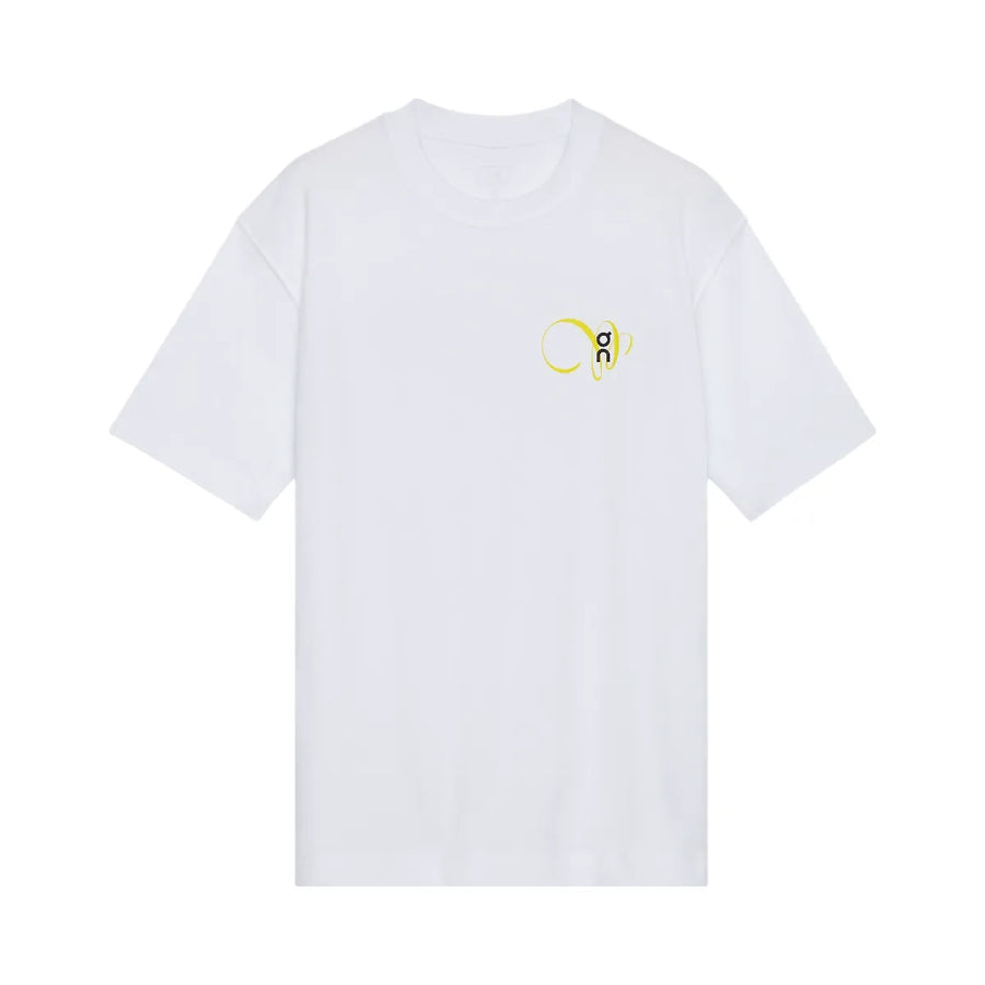 On Club-T Graphic White Lime