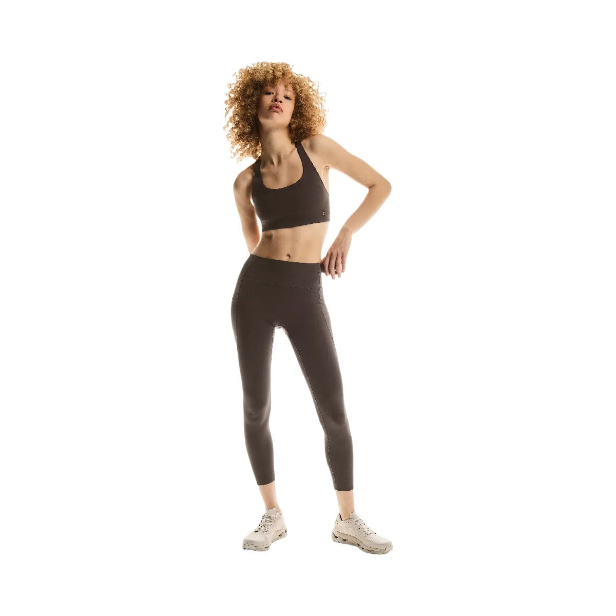 On Studio Tights 7/8 Pebble