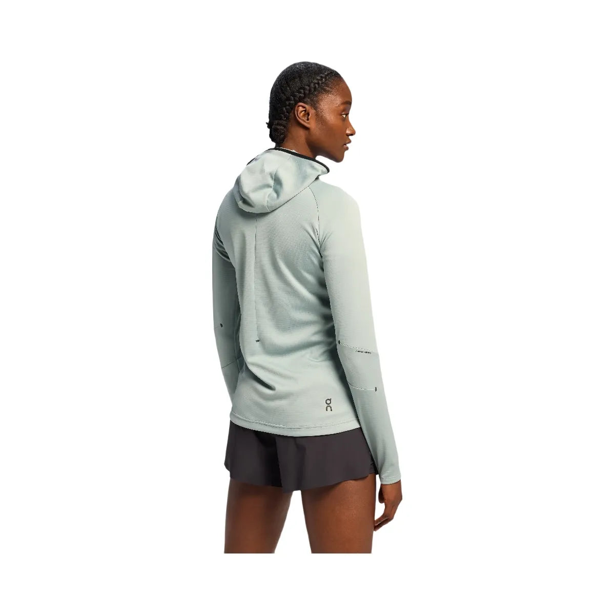 On Climate Zip Hoodie Cobble