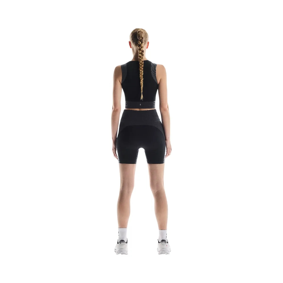 On Studio Knit Crop Black Eclipse