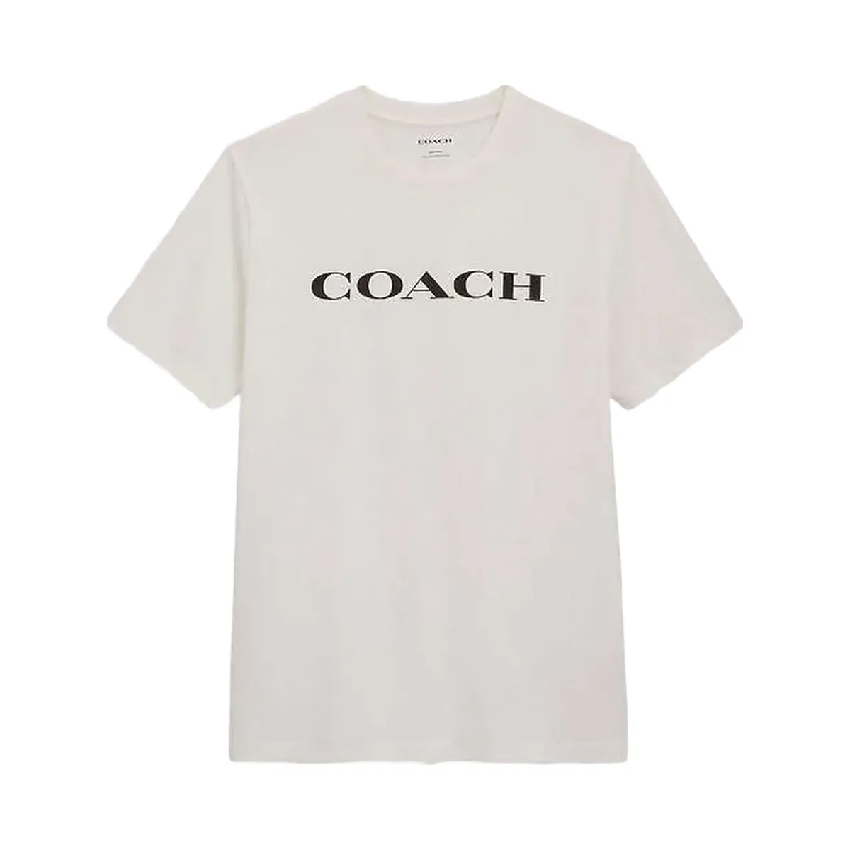 Coach Signature T-Shirt In Organic Cotton White