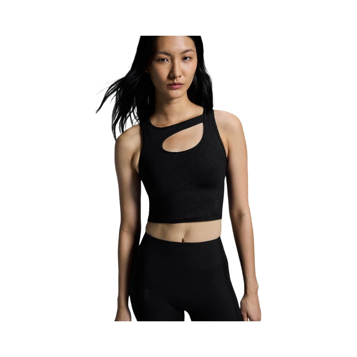 On Studio Cut-Out Crop Black