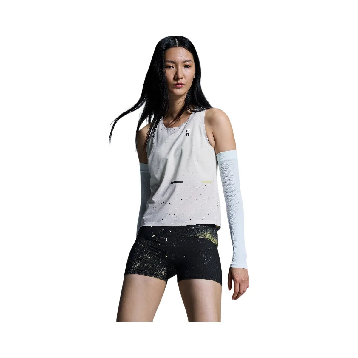 On Race Singlet Silver