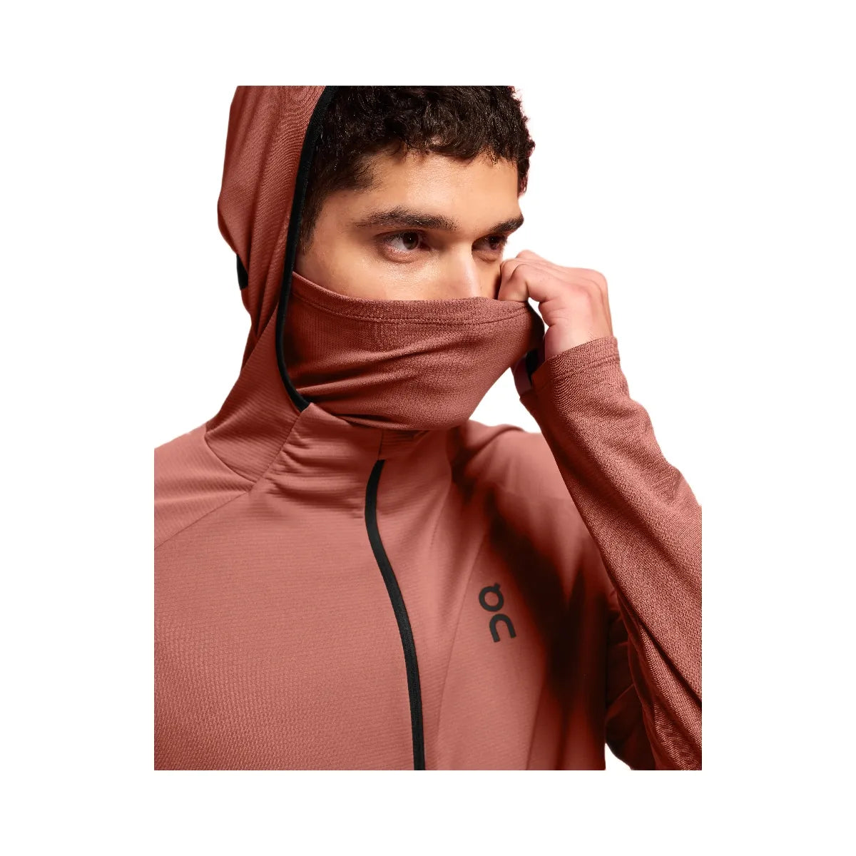 On Climate Zip Hoodie Auburn