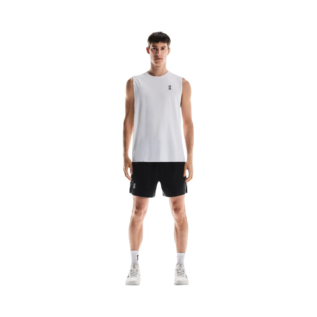 On Court Tank All White