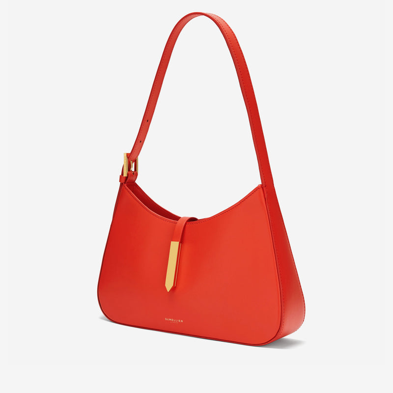 DeMellier The Tokyo poppy red smooth