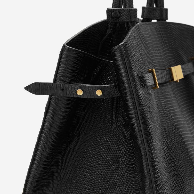 DeMellier The Hudson black lizard effect