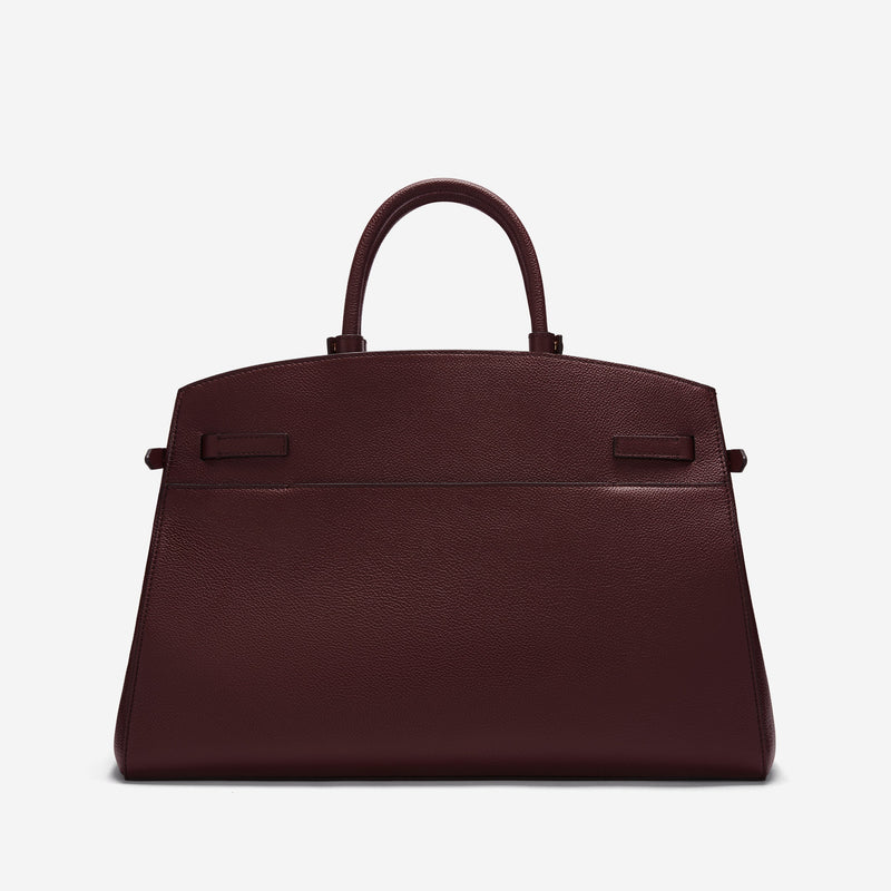 DeMellier The Hudson burgundy small grain
