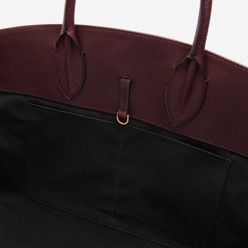 DeMellier The Hudson burgundy small grain